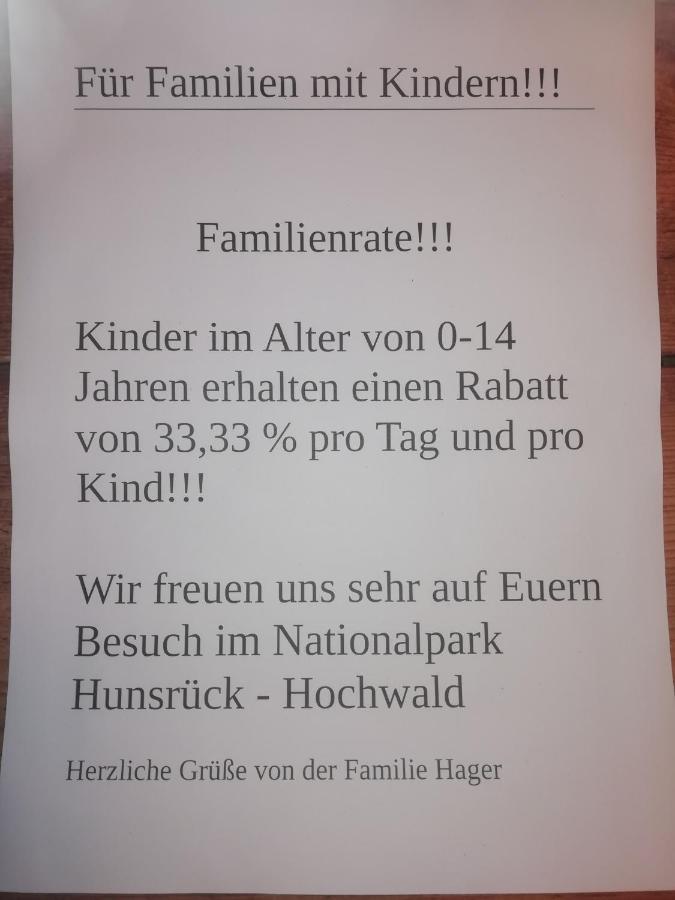 فيلا Allenbachفي 4 Sterne Ferienhaus Ambiente Hager المظهر الخارجي الصورة